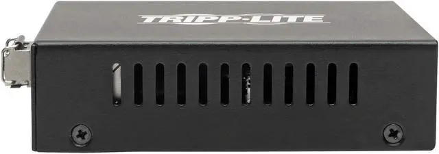 Alt view image 4 of 5 - Tripp Lite Network Copper RJ45 Ethernet to Fiber LC Duplex Multimode Extender Converter, 850nm Wavelength, Power Over Ethernet+, Gigabit, Extend 1800 Feet / 550M, 2-Year Warranty (N785-P01-LC-MM1)