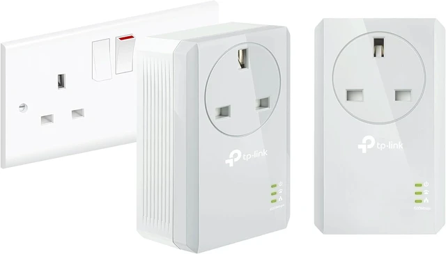 Main image of TP-LINK TL-PA4010P 2-Pack Powerline Network Adapter Kit