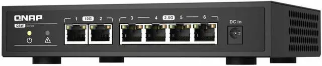 Main image of A Plug & Play Switch Featuring 10GbE and 2.5GbE connectivity, Suited for SOHO and Professionals (QSW-2104-2T)