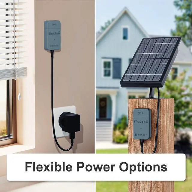 Alt view image 6 of 7 - LinkTap Zigbee Extender, Requires LinkTap Gateway, Expands Coverage for Large Gardens, Yards & Complex Terrains, Weatherproof for Indoor & Outdoor Use, Not Compatible with Third-Party Systems