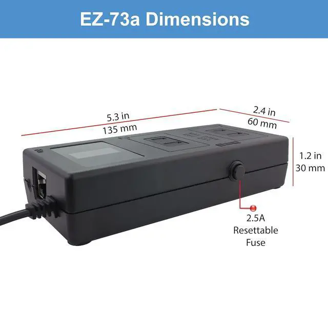 Alt view image 5 of 7 - ezOutlet5-2R - Dual Outlet Internet Enabled IP & WiFi Remote Power Switch with Automatic Reboot - iOS | Android | Cloud | 2 Web Controllable AC Power Outlets - Model EZ-73a