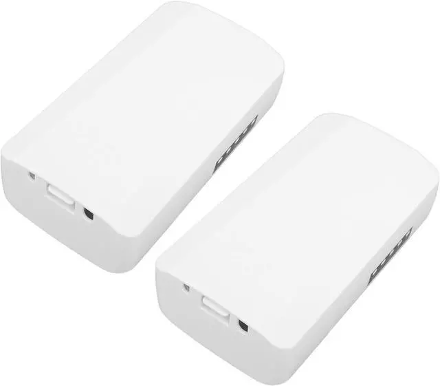 Alt view image 2 of 7 - 300Mbps Dual Band Bridge, 2.4G 300Mbps + 5.8G 900Mbps, 16+9dBi Antenna, 500m Distance, Outdoor CPE with Gigabit RJ45 Port,2Pcs, for Elevator Surveillance (US Plug