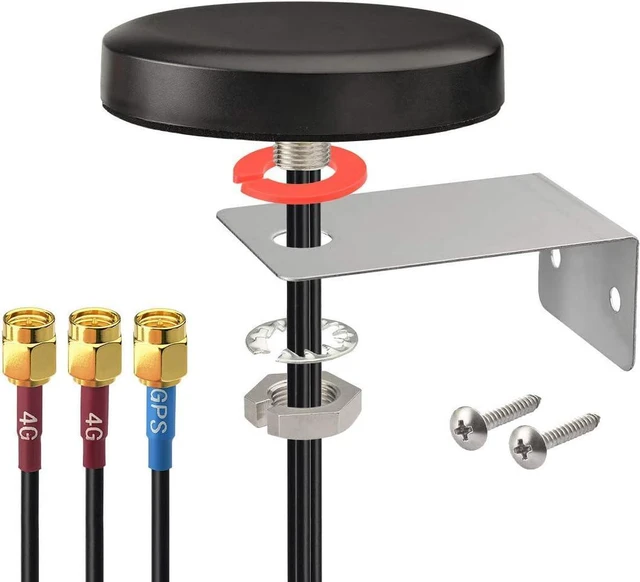 Main image of 4G LTE MIMO Cellular GPS Fixed Bracket Wall Mount Antenna