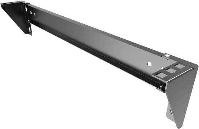 Main image of 2 Pack of 1U Folding 19 Inches Cold Rolled Steel Wall Mountable Simple Vertical Rack and Networking Euipment Rack Including Hardware for Assembly (2)