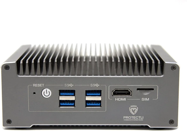 Alt view image 2 of 4 - Protectli Vault V1610 (with coreboot) - 6 Port, Micro Appliance/Mini PC - Intel N6005, 6X 2.5G NICs, 16GB LPDDR RAM on-Board, 32GB eMMC on-Board