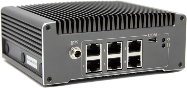 Main image of Protectli Vault V1610 (with coreboot) - 6 Port, Micro Appliance/Mini PC - Intel N6005, 6X 2.5G NICs, 16GB LPDDR RAM on-Board, 32GB eMMC on-Board