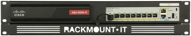 Alt view image 2 of 3 - Rackmount.IT RM-CI-T2 Kit for CisRack Cisco ASA 5506