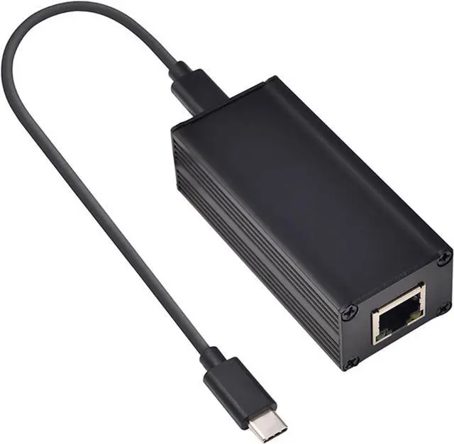 Main image of 1000Mbps Gigabit PoEs Ethernet Adapter Type C to RJ45 Converters for Data Transmission PoEs Ethernet Adapter