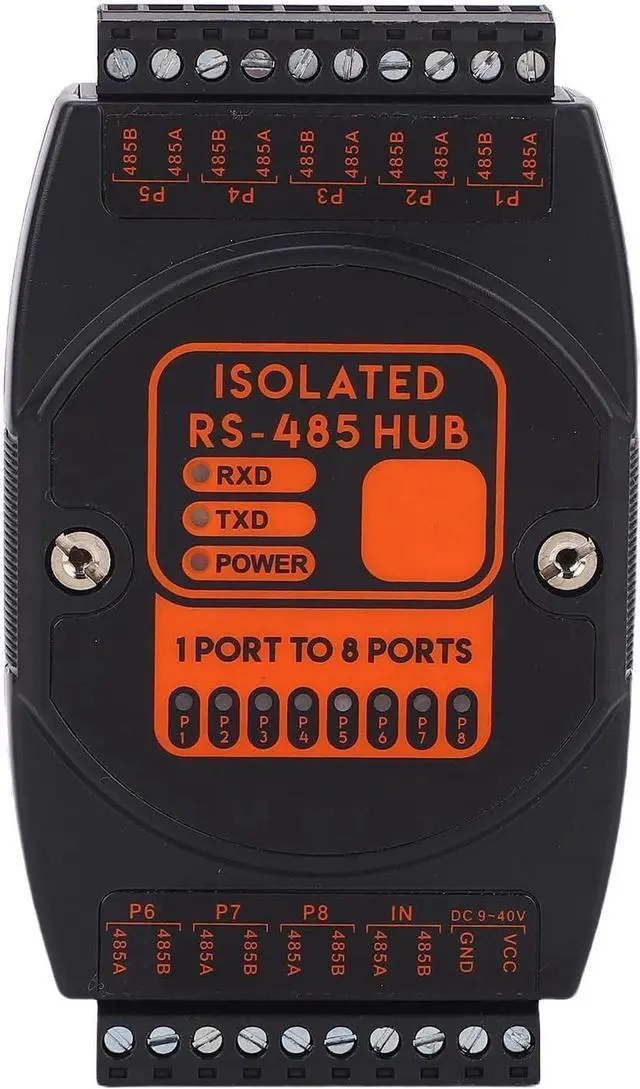 Alt view image 6 of 7 - 485 Hub, 8ch 485 Isolated Photoelectric Repeater, Industrial Grade Multi Node, 8 Channel Repeater