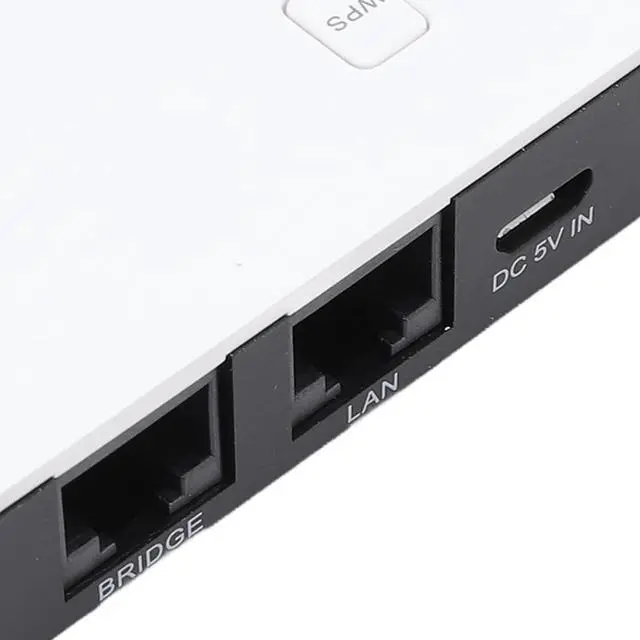 Alt view image 5 of 7 - Wireless Print Server with 4 USB Sharing, Multi Mode (Wired / 2.4G WiFi/Standalone), Easy Setup, 100Mbps LAN, Plug and Play for & (White)