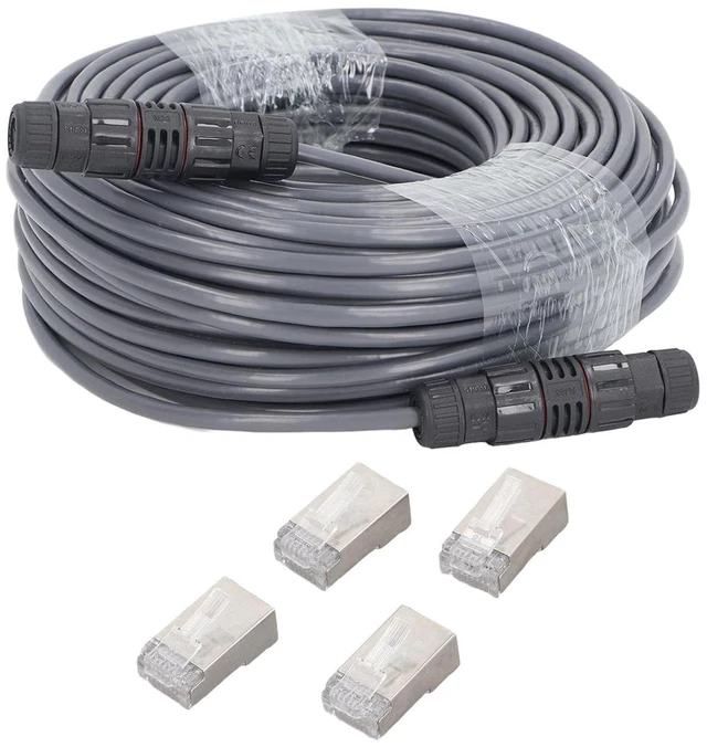 Main image of Extension Cable, 150ft Weatherproof Cable, IP68 Rated High Speed Data Transmission for Dependable Connectivity