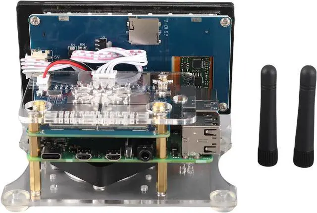 Alt view image 6 of 7 - MMDVM Access Point Board with High Performance Digital Voice Modem, Single Duplex Interconnect for MMDVM, Color Screen Access Point Plate for DMR Enthusiasts