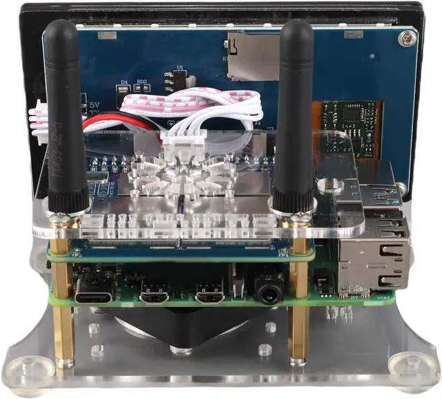 Alt view image 3 of 7 - MMDVM Access Point Board with High Performance Digital Voice Modem, Single Duplex Interconnect for MMDVM, Color Screen Access Point Plate for DMR Enthusiasts