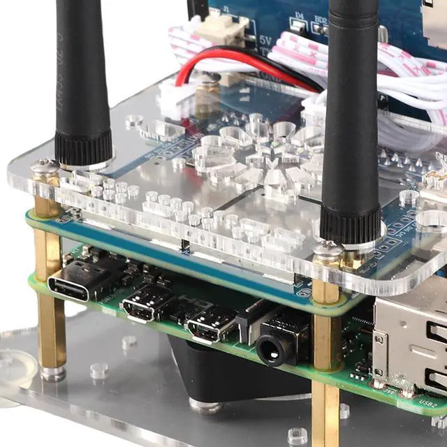 Alt view image 7 of 7 - MMDVM Access Point Board with High Performance Digital Voice Modem, Single Duplex Interconnect for MMDVM, Color Screen Access Point Plate for DMR Enthusiasts
