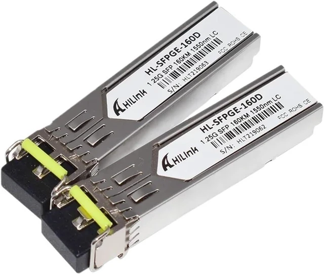 Alt view image 2 of 7 - 1000BASE 1550nm 1.25G 160KM GLC-ZX-SM SFP Transceiver DOM Opatica (Color : 1 pc)