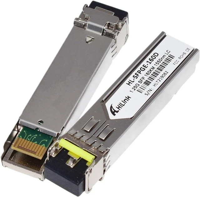 Alt view image 3 of 7 - 1000BASE 1550nm 1.25G 160KM GLC-ZX-SM SFP Transceiver DOM Opatica (Color : 1 pc)