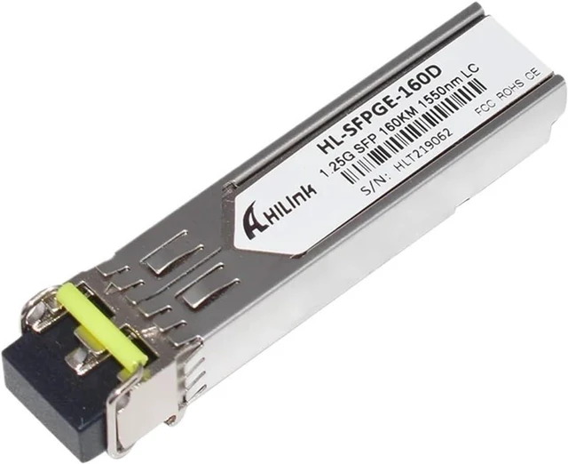 Alt view image 5 of 7 - 1000BASE 1550nm 1.25G 160KM GLC-ZX-SM SFP Transceiver DOM Opatica (Color : 1 pc)