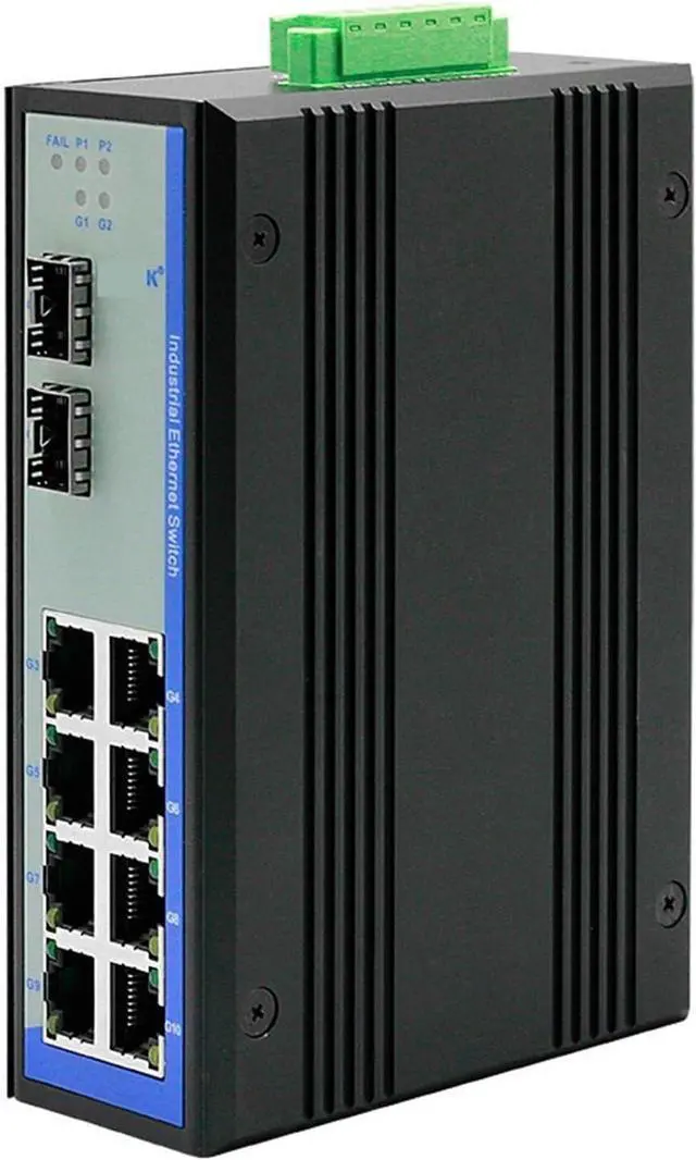 Main image of Ethernet Optical Switch Industrial Grade UT-60-D8GT2GP SFP Interface Industrial Ethernet Switches