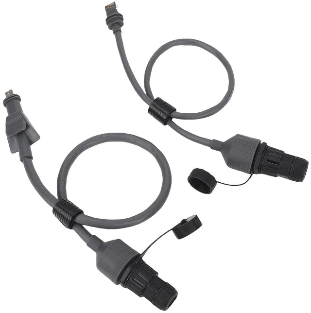 Alt view image 2 of 7 - Jiawu High Speed Ethernet Cable Adapter for Flat High Performance Router, Stable Connection SPX to RJ45 Female Adapter 2PCS