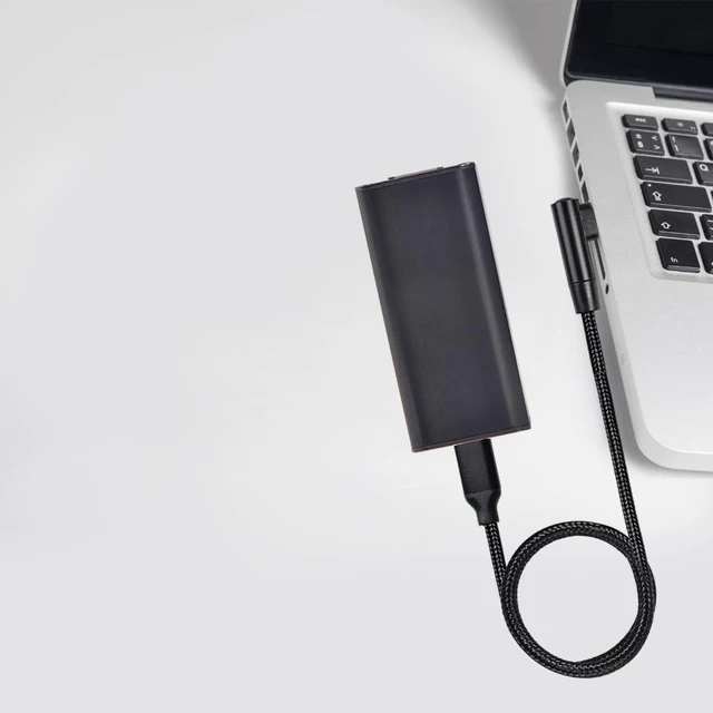 Alt view image 3 of 7 - 10/100Mbps Power Over Ethernet to USB C Converter for Smartphone USB C to Ethernet Adapter 10/100Mbps Ethernet Adapter f