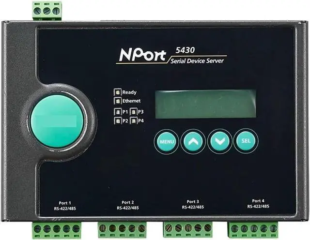 Main image of 4-Port RS422/485 Serial Port Device Networking Server Independent Operation Mode NPort 5430 5430I(NPort 5430)