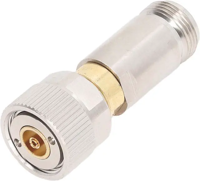 Alt view image 3 of 7 - to N Female Convertor ConnectorCoupling, Copper and Aluminum Alloy Material, Easy to Use