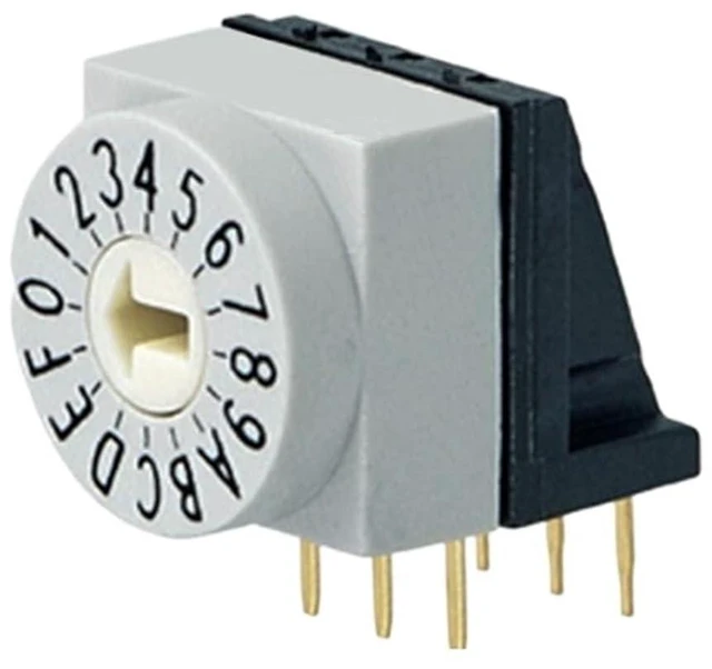 1pcs 10 * 10mm Gear Communication Signal IP67 Waterproof Rotary Coding ...