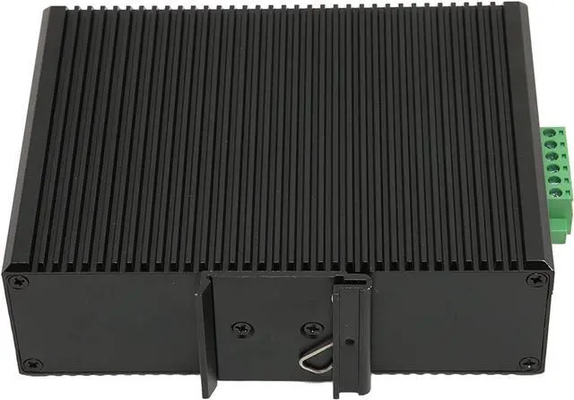 Alt view image 7 of 7 - 8 Port Industrial Ethernet Switches Unmanaged Din Rail Minus 40 to 75°C 12 to 58V Dc Input Network Switch for Intelligent Transportation Rail Power Mining