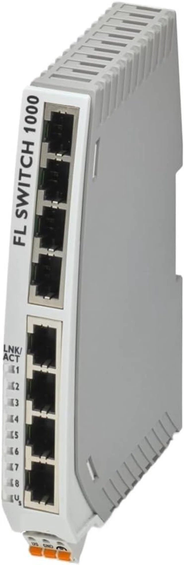 Main image of Industrial Ethernet Switch, Ethernet Switch FL Switch 1008N - 1085256 for Industry, Communications, Manufacturing, etc.