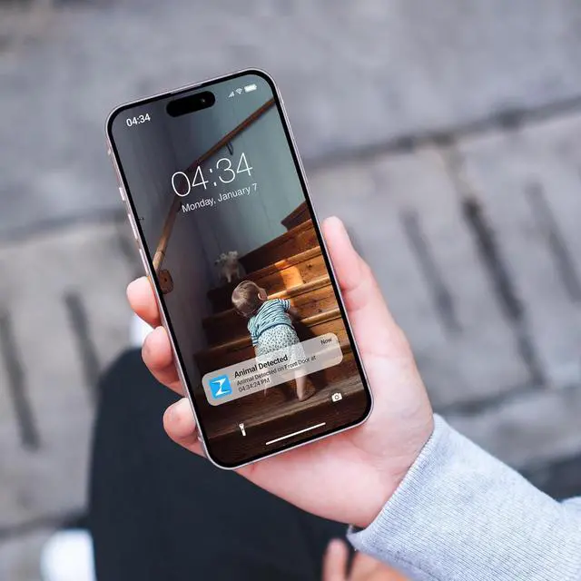 Alt view image 4 of 7 - Zmodo Outdoor Security Cameras Wifi - 1080p Full HD Surveillance Cameras for Home Security with Night Vision, IP 66 Weatherproof, Plug-In, Motion Detection, 4 Pack