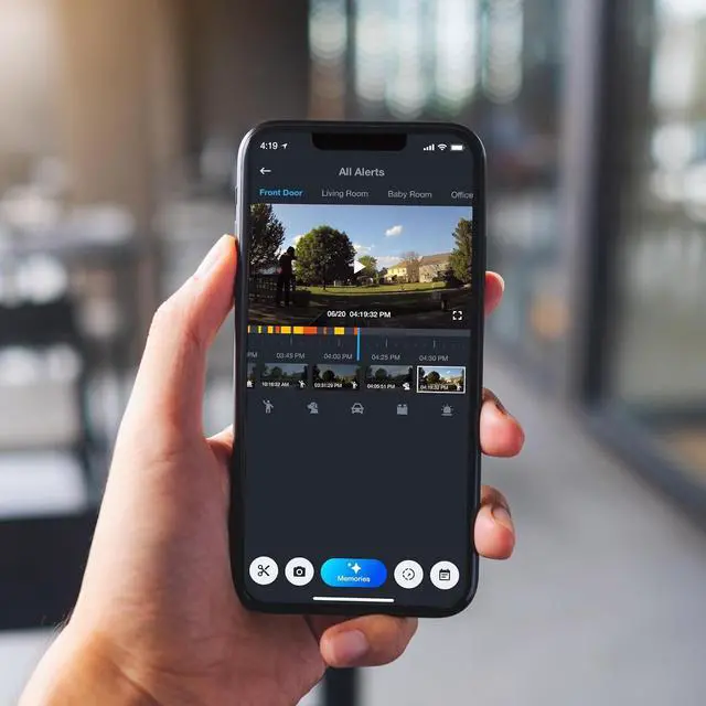 Alt view image 7 of 7 - Zmodo Outdoor Security Cameras Wifi - 1080p Full HD Surveillance Cameras for Home Security with Night Vision, IP 66 Weatherproof, Plug-In, Motion Detection, 4 Pack