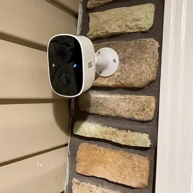 Alt view image 6 of 7 - DCT Security Cameras Wireless Outdoor: WiFi Battery Cameras for Home Outside 2K Color Night Vision Motion Detection Surveillance Cameras Two-Way Audio Siren Alarm Spotlight(White)