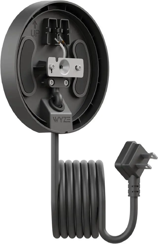 Main image of Wyze Floodlight Cam Plug-in Mount for Wyze Floodlight Cameras v1/v2/Pro, Electrical Box with 20ft Weather-Resistant Outdoor Power Cable, Easy Installation (Black)