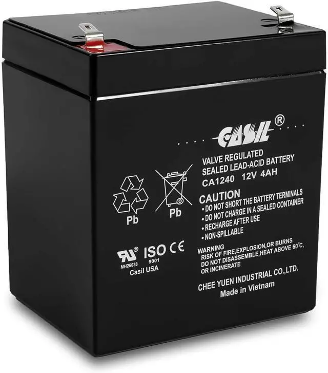 Main image of Casil CA1240 12v 4ah Battery for Alarm System Battery mh26038
