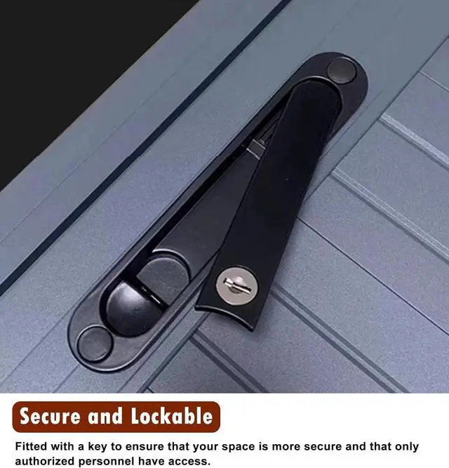 Alt view image 5 of 7 - Access Panel Metal Door with Lock and Key, Attic Door 12 16 18 24 30 34 36 48 in Louvered Access Hatch, Wiring Plumbing Inspection Door(White,WxH(18x20in))