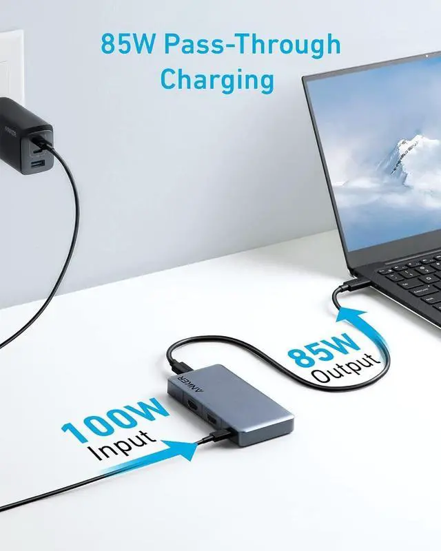 Alt view image 5 of 6 - Anker USB C Hub