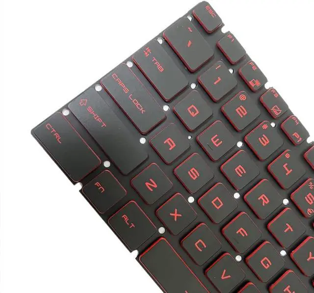 Alt view image 6 of 7 - Gintai Laptop Black US Keyboard with Backlit for MSI GF75 GL75 GL65 9RC 9SFX 9SEX Bravo 17 A4DDR 9SD 9SC 9SE 8RC 8RD 8RCS 9SER 10SDR 10SCSR 10SCXR 9Z.NCXBN.11D