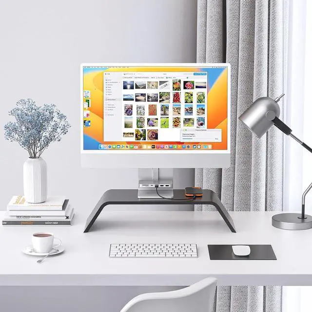 Alt view image 7 of 7 - Minisopuru iMac Accessories for i Mac M1/M3/M4 USB C Hub for iMac2021/2023/2024 with USB A/C 10Gbps SD/TF iMac Adapter Compatible with iMac24 inch and Studio Display 27 Inches Silver.