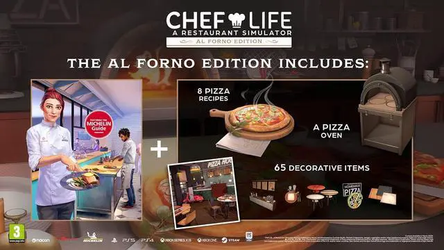 Alt view image 2 of 7 - Nacon Chef Life: A Restaurant Simulator (PS5)