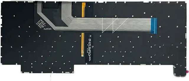 Alt view image 3 of 6 - GinTai Laptops US Keyboard Backlit for ASUS TUF Gaming F15 FX506 FA506 FA506Q FX506L FA506U FX506LI (Black Backlight)