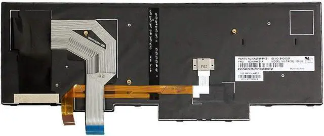 Alt view image 5 of 6 - AUTENS Replacement US Layout (Backlight) Keyboard (1 Year Warranty) for Lenovo ThinkPad T570 T580 P51s P52s Laptop