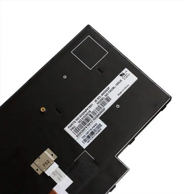 Alt view image 6 of 6 - AUTENS Replacement US Layout (Backlight) Keyboard (1 Year Warranty) for Lenovo ThinkPad T570 T580 P51s P52s Laptop