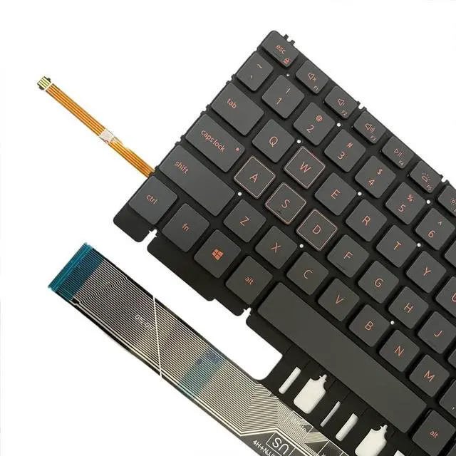 Alt view image 6 of 7 - Gintai Laptop US Backlit Keyboard Replacement for Dell G15 (5510) G15 (5511) G15 5515 G15 5520 0H4XRJ 343NN