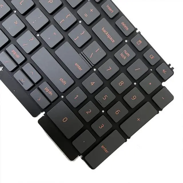 Alt view image 7 of 7 - Gintai Laptop US Backlit Keyboard Replacement for Dell G15 (5510) G15 (5511) G15 5515 G15 5520 0H4XRJ 343NN