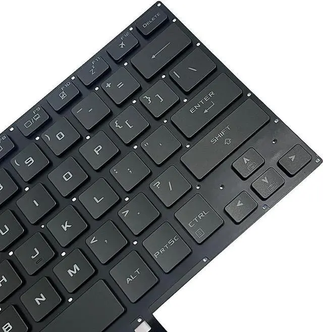 Alt view image 4 of 6 - GinTai Keyboard Backlight US(Rétroéclairage du Clavier US) Relplacement for ASUS ROG G14 Zephyrus GA401 GA401I GA401IU GA401IV GA401M GA401IH 6037B0207101 0KNR0-2618US00