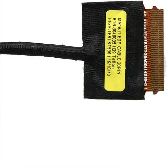 Alt view image 4 of 7 - GinTai LCD LVDS Video Screen EDP Cable Replacement for MSI Apache PRO GE62 6QF-001US MS-16J4 30Pin
