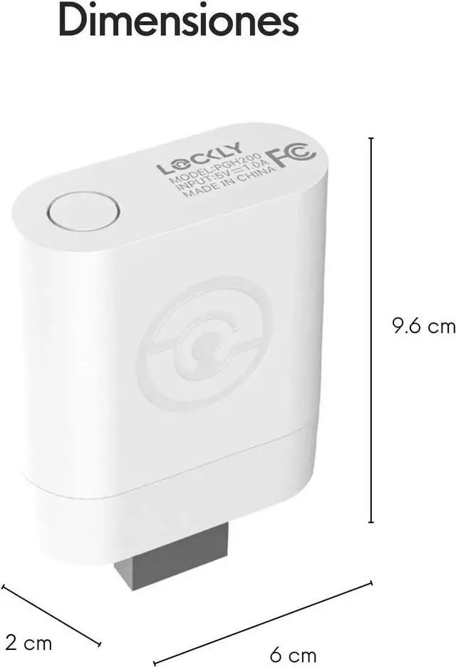 Alt view image 3 of 7 - Lockly Secure Link Wi-Fi Hub, Smart Hub for Lockly Smart Locks, Plug and Play Install, ETL Certified, Compatible with All USB Power Ports - PGH200