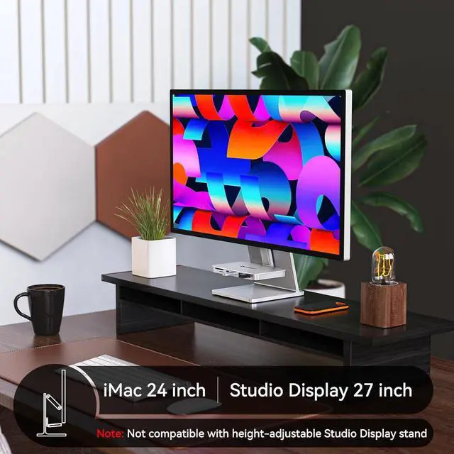 Alt view image 7 of 7 - Minisopuru iMac Accessories for iMac 2021/2023/2024 - USB Hub with 10Gbps NVMe SATA SSD Support, M1/M3/M4 Compatibility, SD/TF Card Reader, Silver