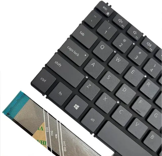 Alt view image 6 of 7 - Gintai Laptop Black US Keyboard Backlit for Dell Inspiron 15 3501 3502 3505 5501 5502 5508 5584 5590 5593 5594 5598 7500 7501 7590 7591/ Latitude 3510 Series 051DKM 490.0GE07.010K Clavier