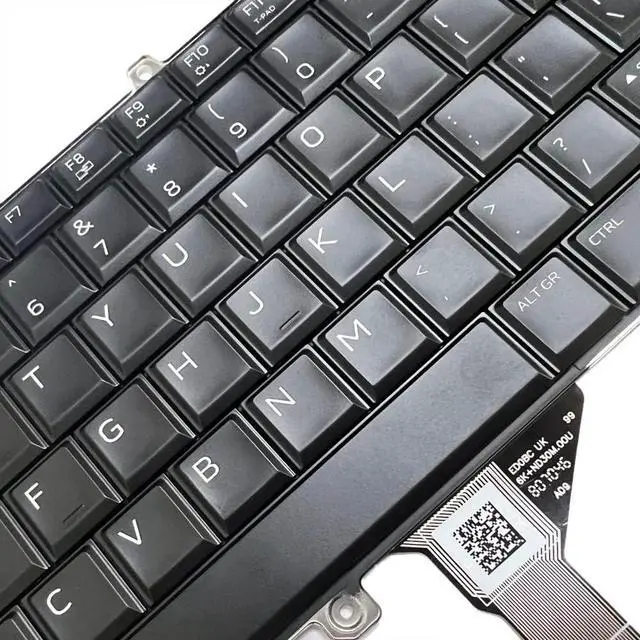 Alt view image 4 of 7 - Gintai Laptops US Keyboard Colorful Backlit Replacement for Dell Alienware 13 R3 Alienware 15 R3 Alienware 15 R4 US 0D09KN D09KN PK1326S1C01